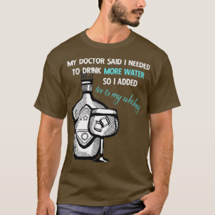 T-shirt Bartender puns Mon docteur a dit que j'avais besoi