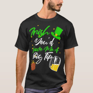T-shirt Bartender Server Saint Patricks Day Irlandais Cons