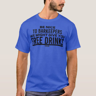 T-shirt Bartender Shaker Cocktail Party Disco 5
