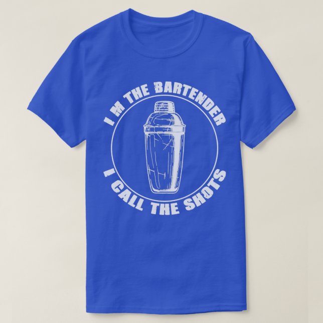 T-shirt Bartender Shirt J'appelle la photo Bartender Gifts (Design devant)
