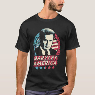 T-shirt Bartlet pour l'Amérique