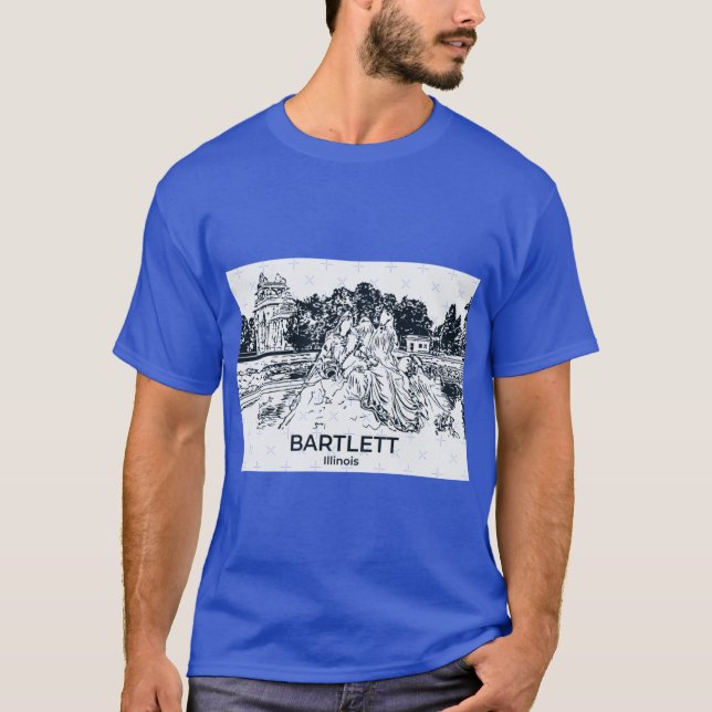 T-shirt Bartlett Illinois (Devant)