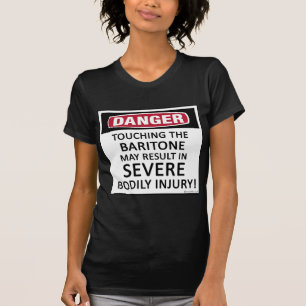 T-shirt Baryton de danger