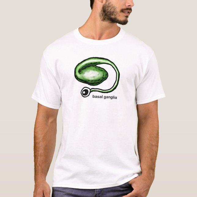 T-shirt Basal Ganglia (Devant)