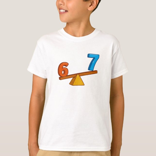 T-shirt Bascule 6 7 (Devant)