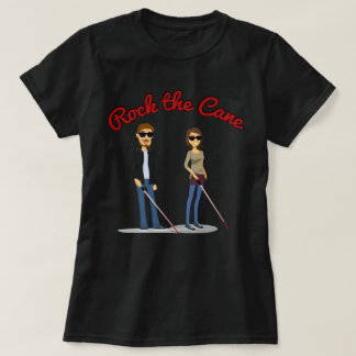 T-shirt Basculez la canne