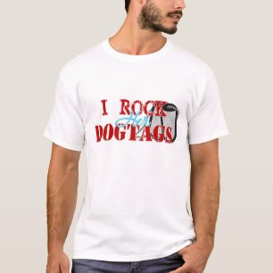 T-shirt Basculez son Dogtags