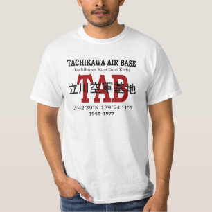 T-SHIRT BASE AÉRIENNE 1945-1977 DE TACHIKAWA