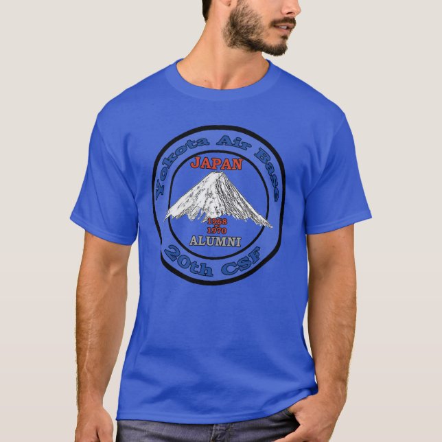 T-shirt base aérienne de yokota Japon 20ème CSF (Devant)