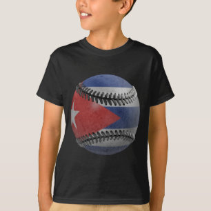 T-shirt Base-ball cubain
