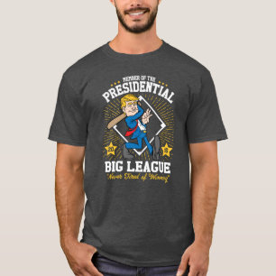 T-shirt Base-ball d'atout "de Grande Ligue présidentielle