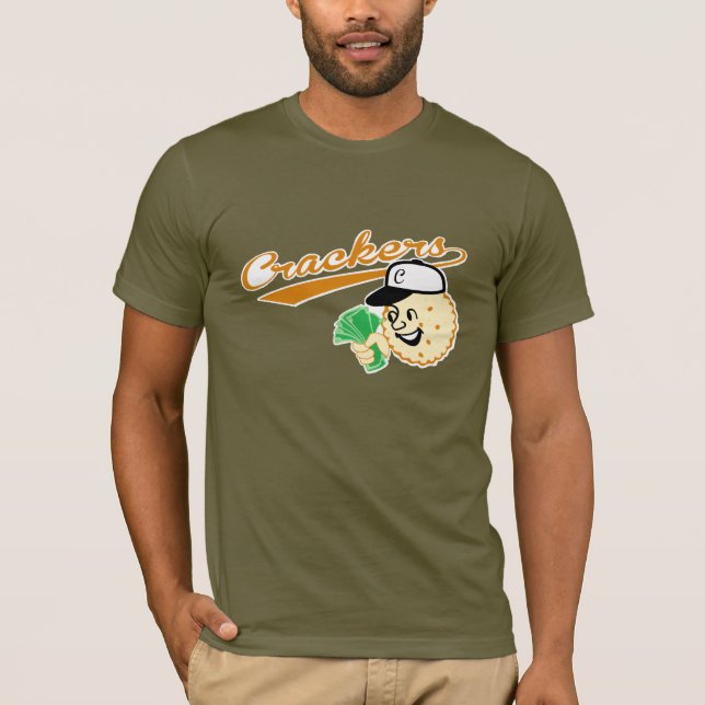 T-shirt Base-ball de biscuits (Devant)