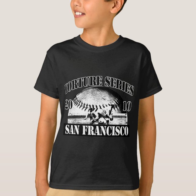 T-shirt Base-ball de série de torture San Francisco 2010 (Devant)