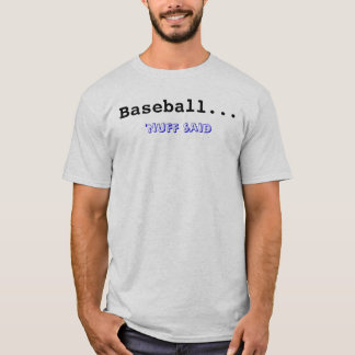 T-shirt Base-ball… , le 'nuff a indiqué
