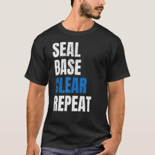T-shirt Base de phoque Effacer Répétition Corps de voiture