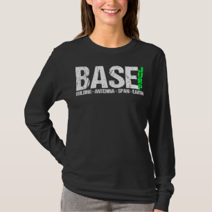 T-shirt Base Jumper Parachute Jumper Sports Extrêmes