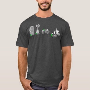 T-shirt Base Parachute de saut Extrêmement Base de combina