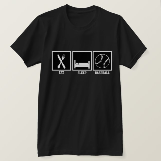 T-shirt Baseball (Design devant)