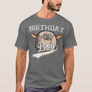 T-shirt Baseball 43e fête d'anniversaire 43 ans Baseball