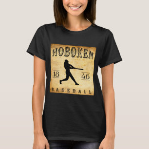 T-shirt Baseball à Hoboken New Jersey 1846