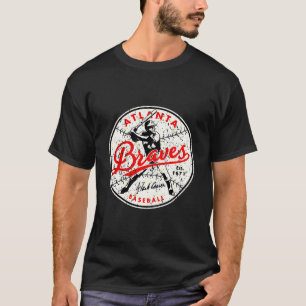 T-shirt Baseball Atlanta Bravesss Vintage