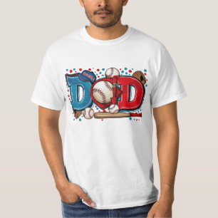 T-shirt Baseball des papas