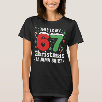 T-shirt Baseball Drip Numéro 67 Joueur Ou 67e Anniversaire