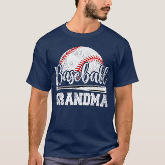 T-shirt Baseball Grandma Baseball Player Game Day Mothers 