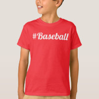 Baseball Hashtag Objet indispensable pour jeune fa