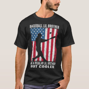 T-shirt Baseball LIL BROTHER Comme LIL Bu BROTHER BU