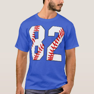 T-shirt Baseball Numéro 82 82 Jersey De Baseball Favorite