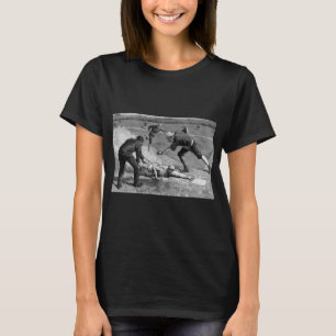 T-shirt Baseball vintage par Thure De Thulstrup, 1885