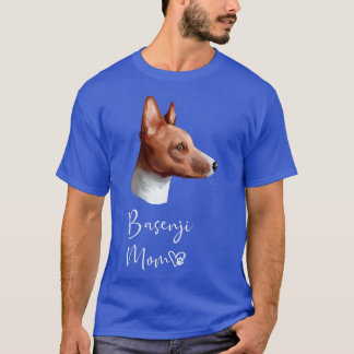 T-shirt Basenji Dog Mom Cute Puppy Dog Owner 