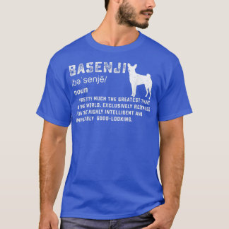 T-shirt Basenji propriétaire chien drôle amant animal drôl