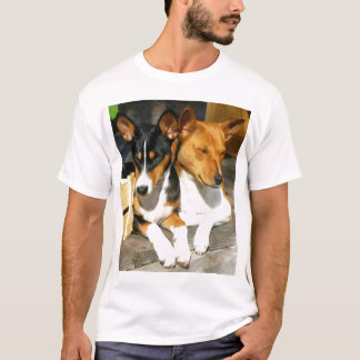 T-shirt Basenji Tucson et Basja