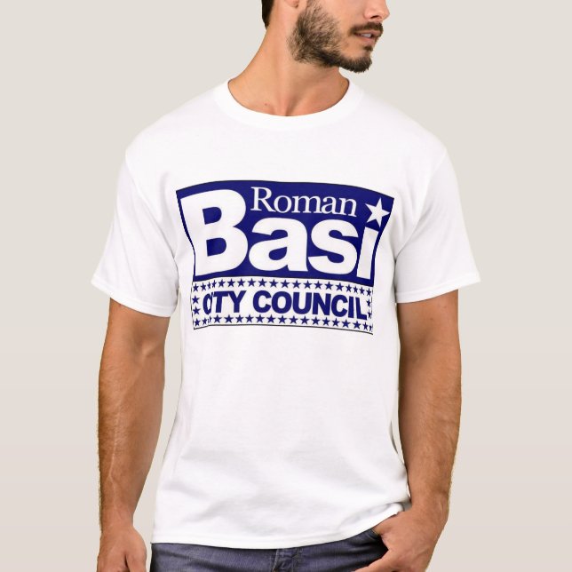T-shirt Basi romain pour le conseil municipal (Devant)