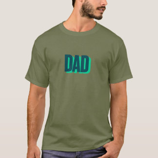 T-shirt basique avec impression Papa