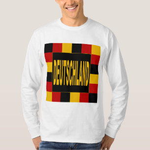 T-shirt basique blanc DEUTSCHLAND