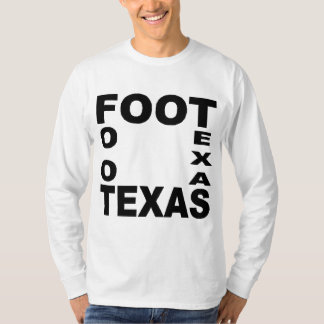 T-shirt basique blanc FOOT  TEXAS