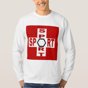 T-shirt basique blanc SPORT SUISSE