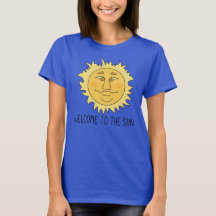 T-shirt basique femme Welcome Sun