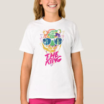 T-Shirt Basique Fille - The King