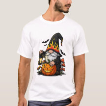 T-Shirt basique Gnome d'Halloween