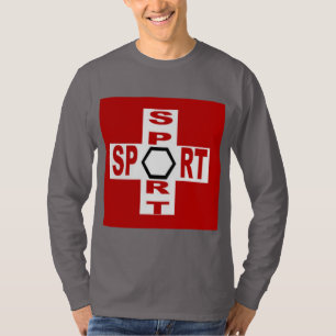 T-shirt basique gris fumée SPORT SUISSE