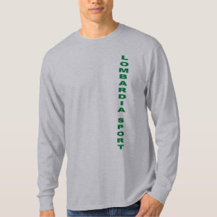 T-shirt basique gris  LOMBARDIA SPORT
