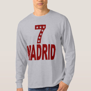 T-shirt basique gris  MADRID  7 ETOILES