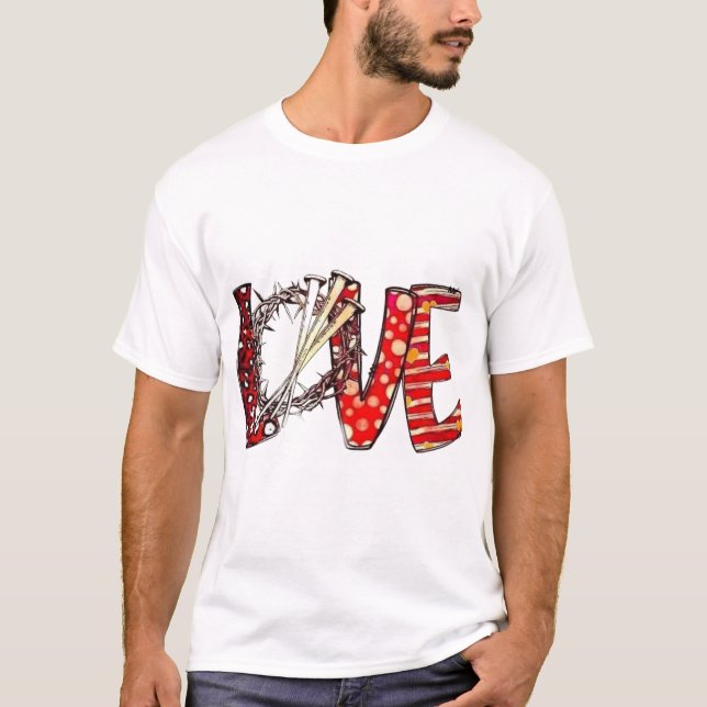 T-shirt basique masculin essentiel (Devant)