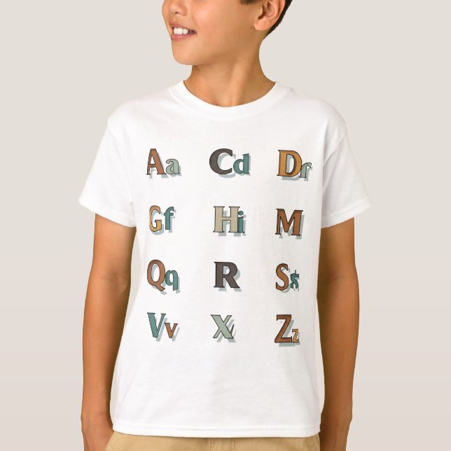 T-shirt basique pour enfants (Devant)