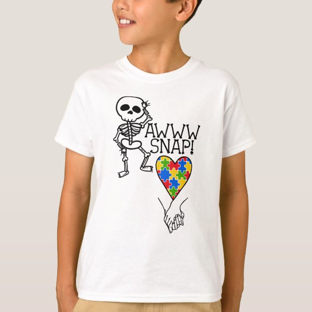 T-shirt basique pour enfants (Devant)