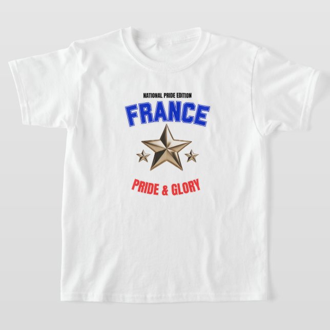 T-Shirt basique pour enfants Édition Fierté Nation (Poser)